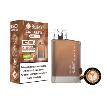 Pod desechable BalMY GO Crystal Café Latte - 20mg/ml nicotina